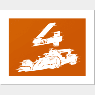 We Race On! 4 [White] Posters and Art